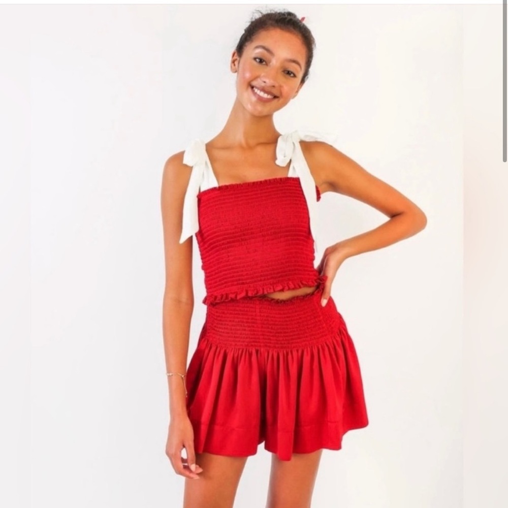 Koch Erica shorts skirt set with top XS